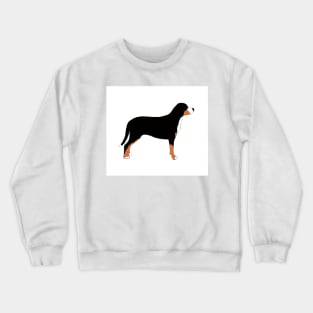 greater swiss mountain dog color silhouette Crewneck Sweatshirt